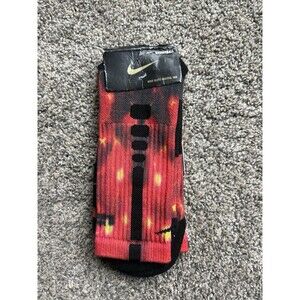 NIKE 2014 LEBRON JAMES ELITE SOCKS DIGITAL INK NEW WITH TAGS SIZE 8-12 MEN’S